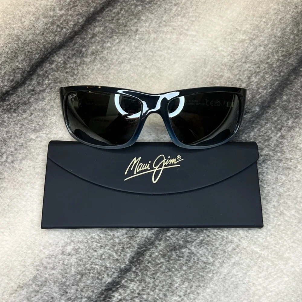 Maui Jim World Cup Marlin Polarized Wrap Sunglasses
